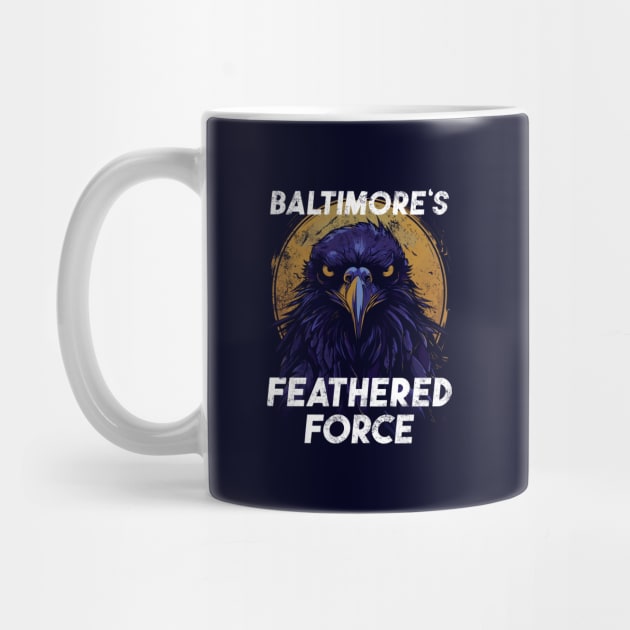 Baltimore Feathered Force by Digital Borsch